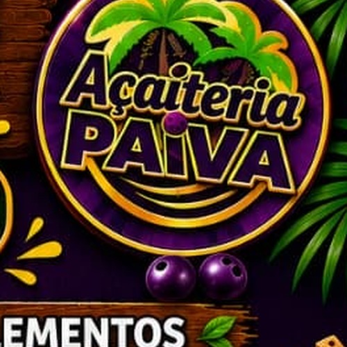 Logo da Açaiteria Paiva